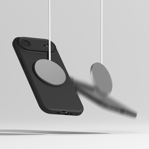 Ringke Silicone Magnetic MagSafe Case for iPhone 17 Air - Black 7