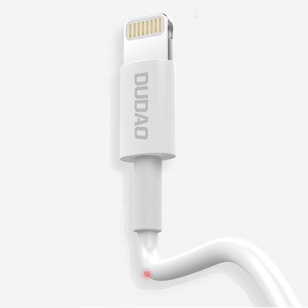 Dudao cable USB / Lightning 3A 1m white (L1L white) 1