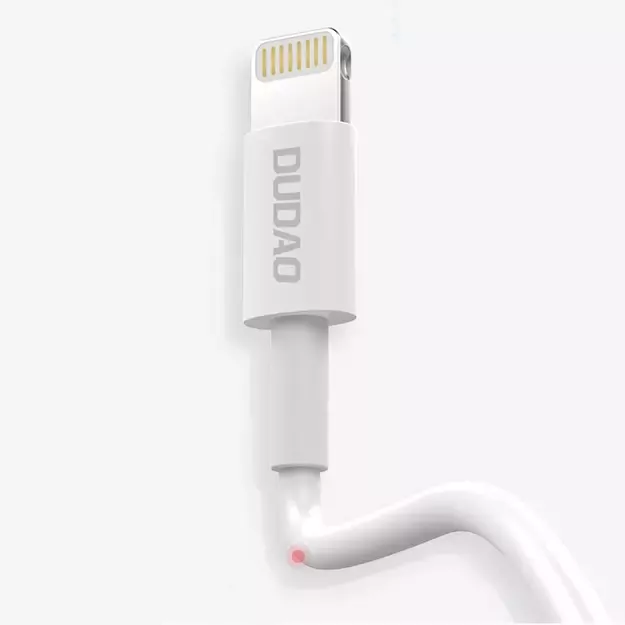Dudao cable USB / Lightning 3A 1m white (L1L white) 1