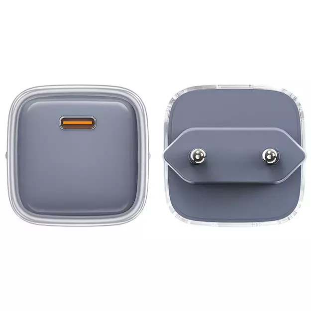 Acefast A53 PD 30W GaN USB-C charger with display - gray 3