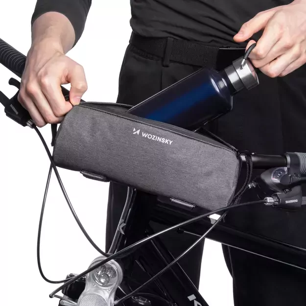 Wozinsky WBB37GRB bicycle bag with thermal insulation - gray 12