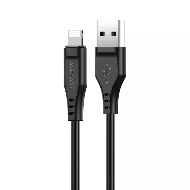 Acefast cable MFI USB - Lightning 1.2m, 2.4A black (C3-02 black)