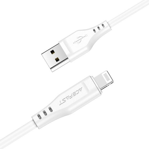 Acefast cable MFI USB - Lightning 1.2m, 2.4A black (C3-02 black) 7