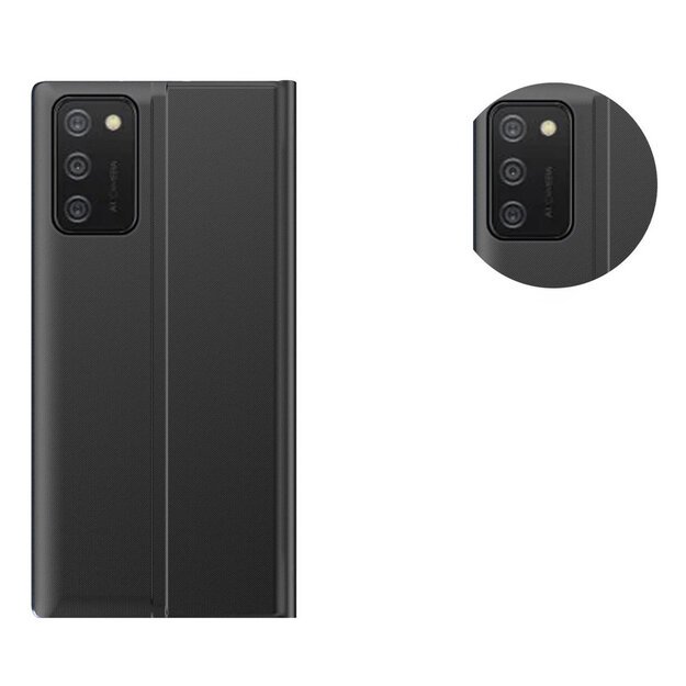 New Sleep Case cover with a stand function for Samsung Galaxy A03s (166.5) black 12