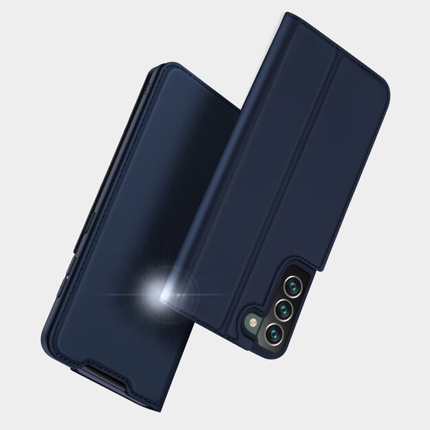Dux Ducis Skin Pro Holster Cover Flip Cover for Samsung Galaxy S22 + (S22 Plus) blue 15