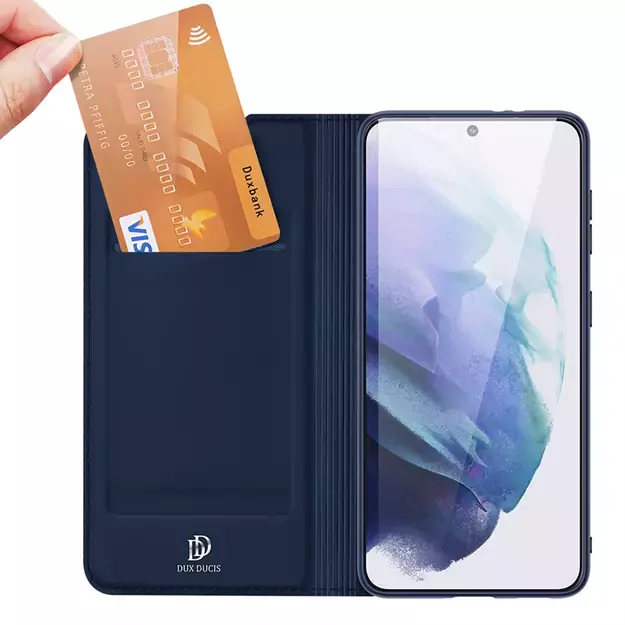 Dux Ducis Skin Pro Holster Cover Flip Cover for Samsung Galaxy S22 + (S22 Plus) blue 23