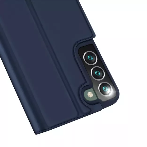 Dux Ducis Skin Pro Holster Cover Flip Cover for Samsung Galaxy S22 + (S22 Plus) blue 24