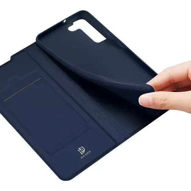 Dux Ducis Skin Pro Holster Cover Flip Cover for Samsung Galaxy S22 + (S22 Plus) blue 30