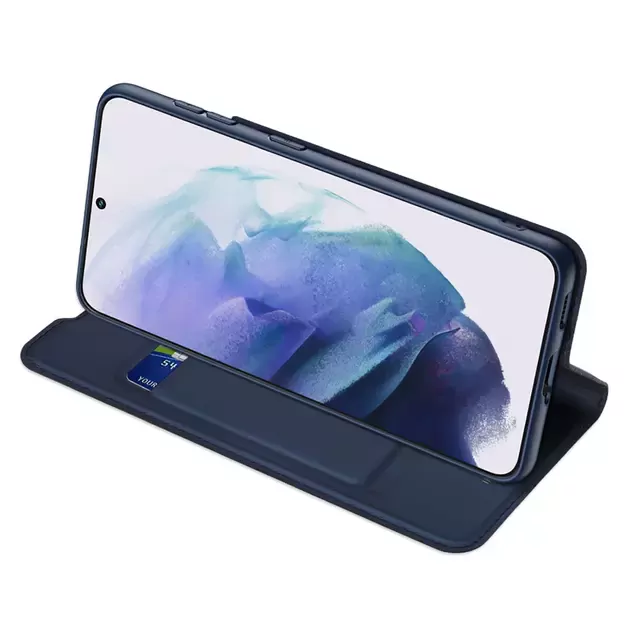 Dux Ducis Skin Pro Holster Cover Flip Cover for Samsung Galaxy S22 + (S22 Plus) blue 27