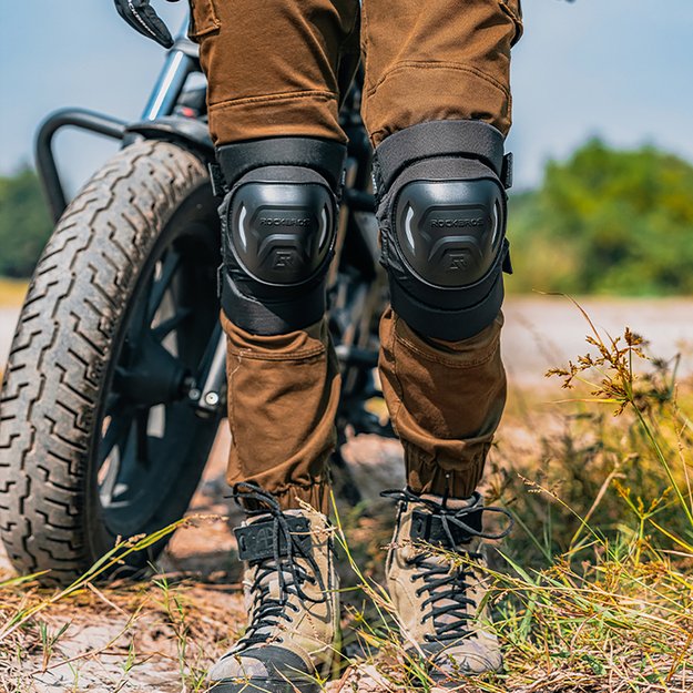 Rockbros 19230003001 knee pads - black 11