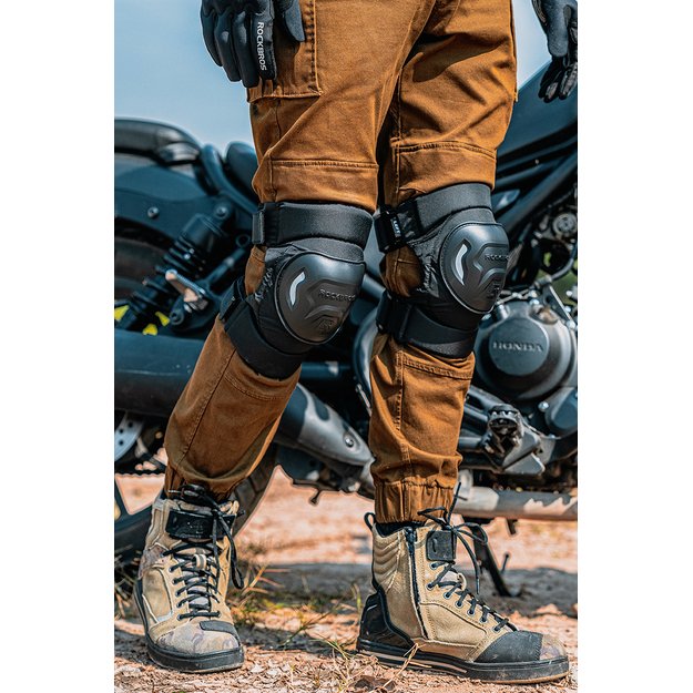 Rockbros 19230003001 knee pads - black 4
