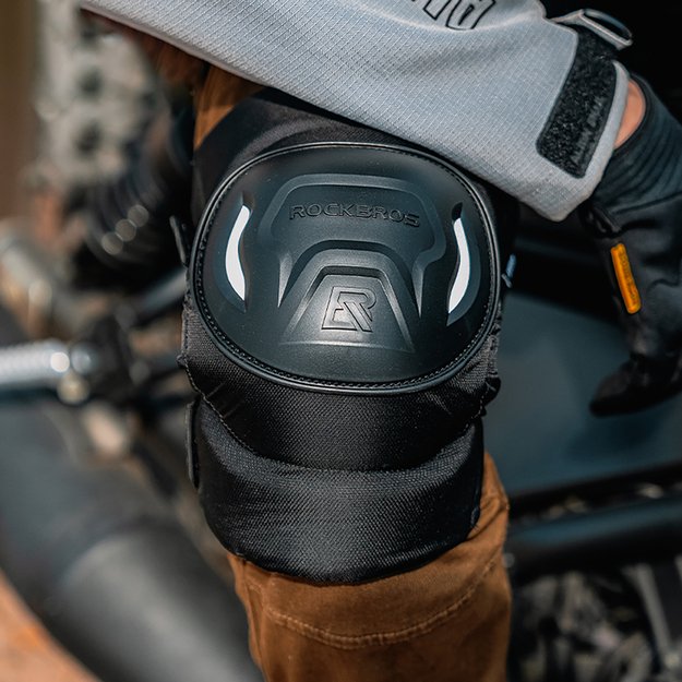 Rockbros 19230003001 knee pads - black 13