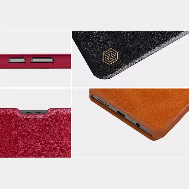 Nillkin Qin Case Flip Case for Xiaomi Redmi Note 11T 5G / 11S 5G / 11 5G (China) / Poco M4 Pro 5G - Black 31