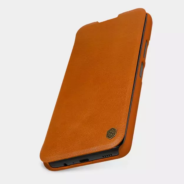 Nillkin Qin Case Flip Case for Xiaomi Redmi Note 11T 5G / 11S 5G / 11 5G (China) / Poco M4 Pro 5G - Black 35