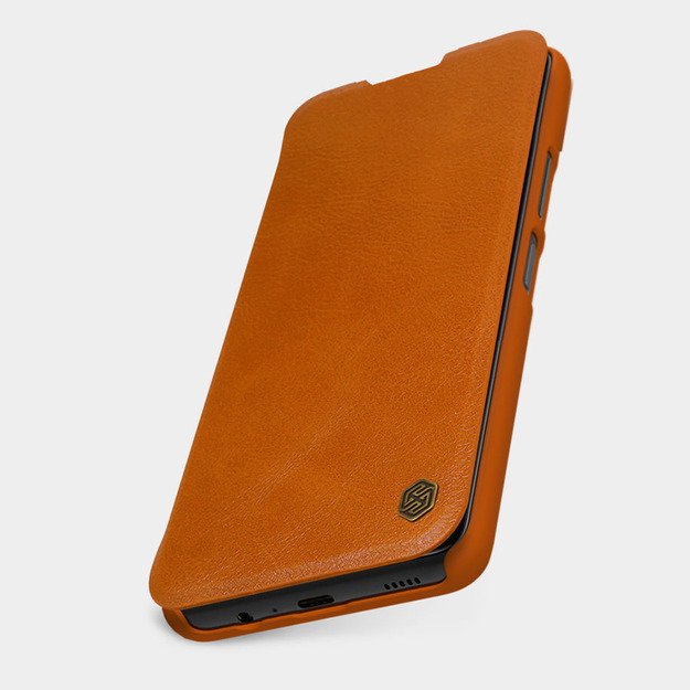 Nillkin Qin Case Flip Case for Xiaomi Redmi Note 11T 5G / 11S 5G / 11 5G (China) / Poco M4 Pro 5G - Black 24