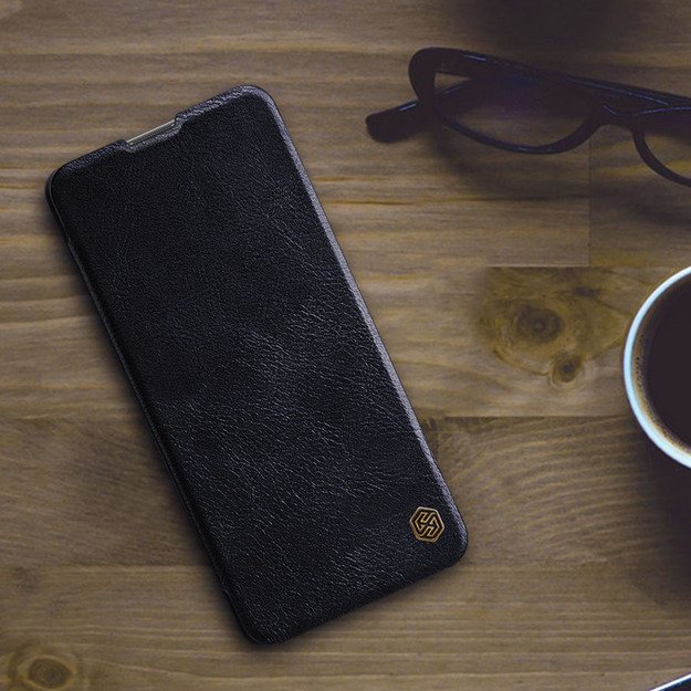 Nillkin Qin Case Flip Case for Xiaomi Redmi Note 11T 5G / 11S 5G / 11 5G (China) / Poco M4 Pro 5G - Black 30