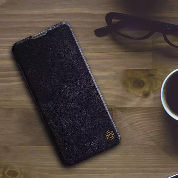 Nillkin Qin Case Flip Case for Xiaomi Redmi Note 11T 5G / 11S 5G / 11 5G (China) / Poco M4 Pro 5G - Black 38