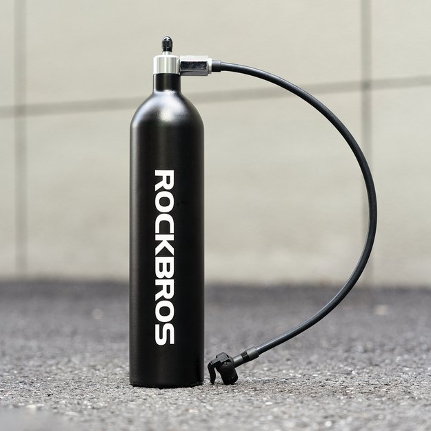 Rockbros Tubeless Tire Inflator 200 PSI 1.2l - Black 13