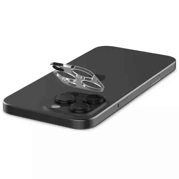 Spigen Optik.tR Camera Protector for iPhone 14 Pro / Pro Max / 15 Pro / Pro Max / 16 Pro / Pro Max - Transparent 2 pcs. 4