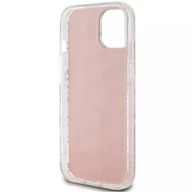 Hello Kitty IML Gradient Electrop Crowded Kitty Head case for iPhone 15 - pink 6