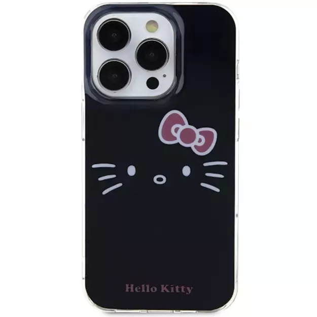 Hello Kitty IML Kitty Face case for iPhone 15 Pro Max - black 2