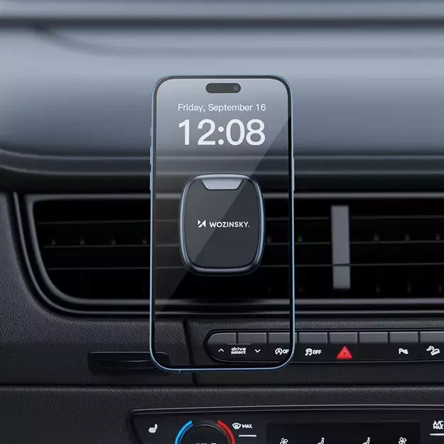 Wozinsky WUMTK magnetic phone holder for car air vent - black 13