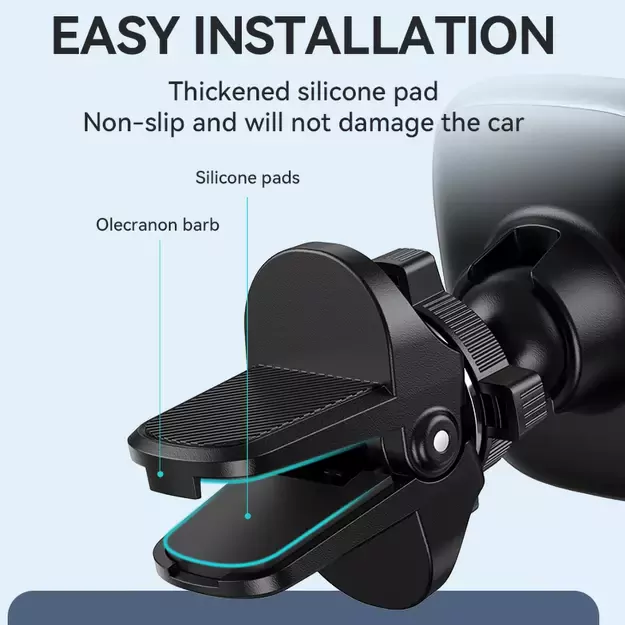 Wozinsky WUMTK magnetic phone holder for car air vent - black 8