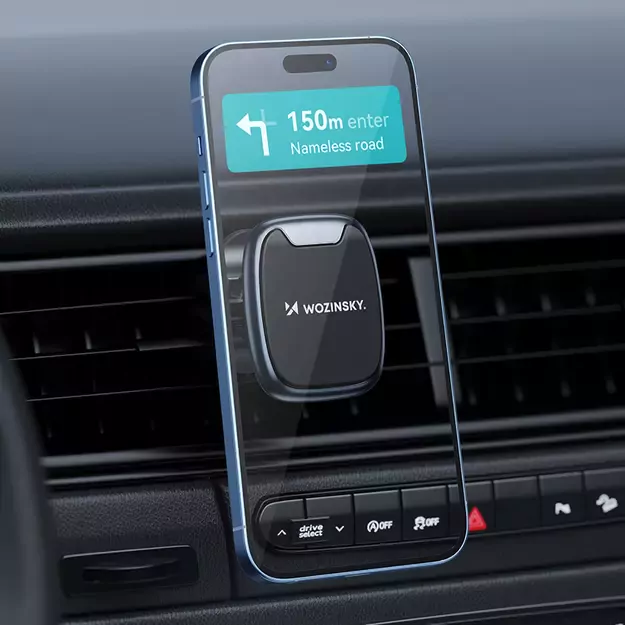 Wozinsky WUMTK magnetic phone holder for car air vent - black 10