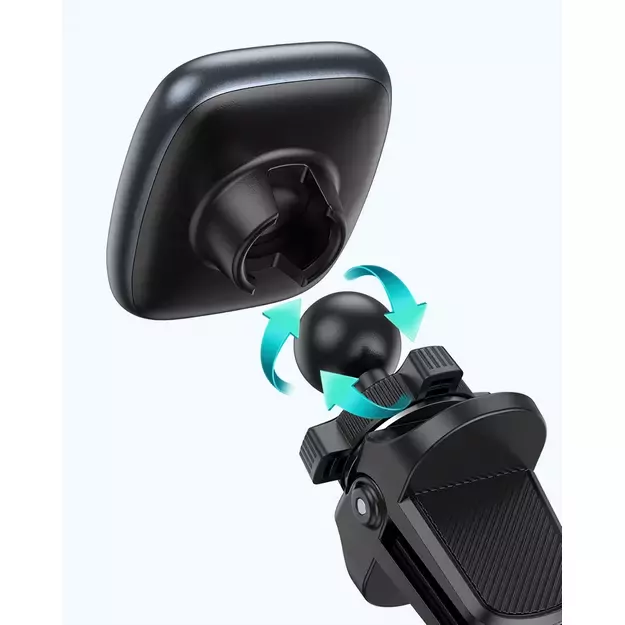 Wozinsky WUMTK magnetic phone holder for car air vent - black 12