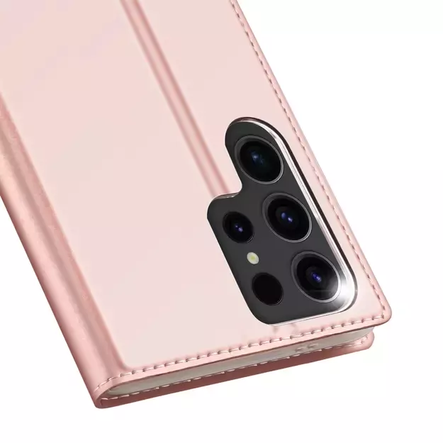 Dux Ducis Skin Pro case for Samsung S24 Ultra with flap - pink 2