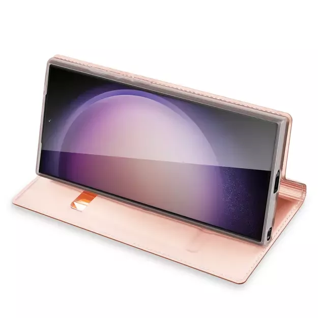 Dux Ducis Skin Pro case for Samsung S24 Ultra with flap - pink 3