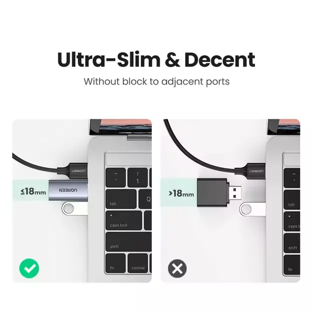 Ugreen CM383 audio adapter - gray 12