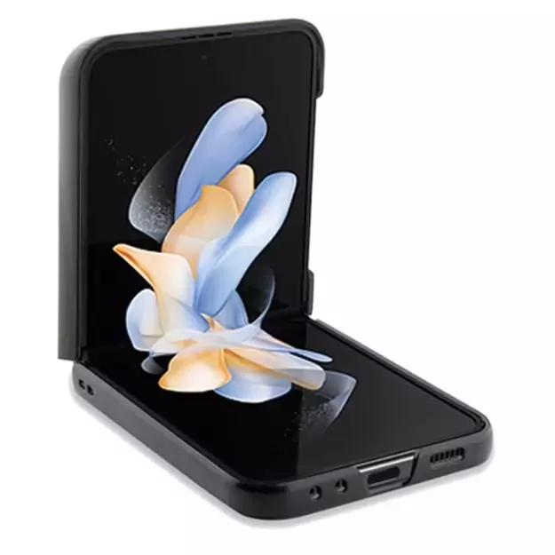 BMW Leather Hot Stamp case for Samsung Galaxy Z Flip 5 - black 10