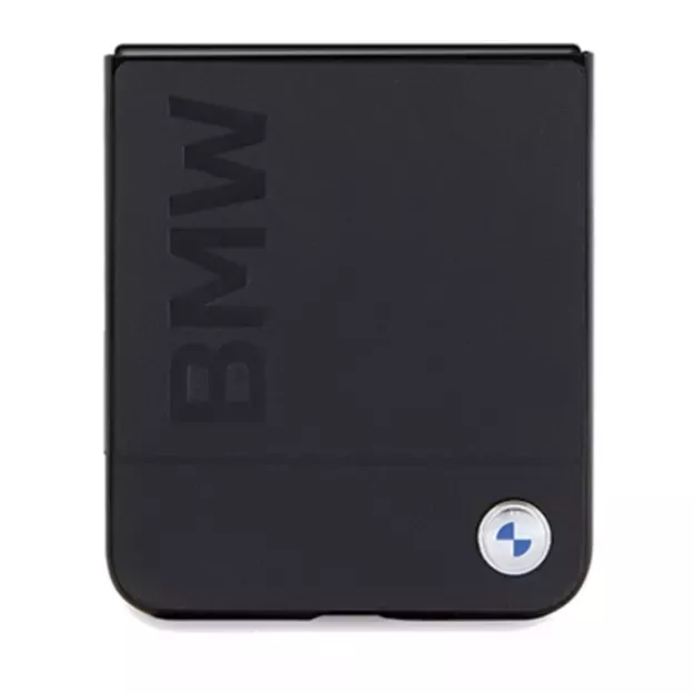 BMW Leather Hot Stamp case for Samsung Galaxy Z Flip 5 - black 11