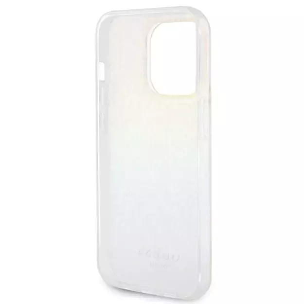 Guess IML Faceted Mirror Disco Iridescent case for iPhone 14 Pro - multicolored 6