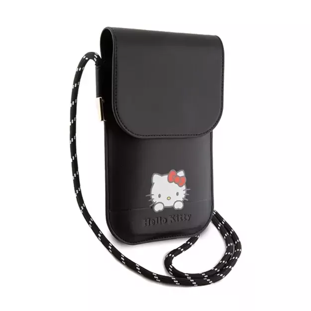 Hello Kitty Leather Daydreaming Cord bag - black 2
