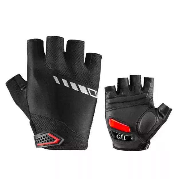 Rockbros S143-BK XXL cycling gloves with gel inserts - black 7
