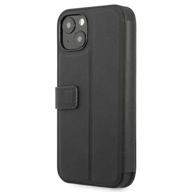 Etui BMW BMFLBKP13SSLLBK iPhone 13 mini 5,4  czarny/black book Signature 9