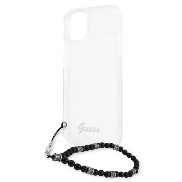 Guess GUHCP13SKPSBK iPhone 13 mini 5.4&quot  Transparent hardcase Black Pearl 5