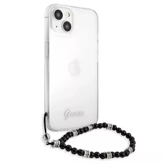 Guess GUHCP13SKPSBK iPhone 13 mini 5.4&quot  Transparent hardcase Black Pearl 3