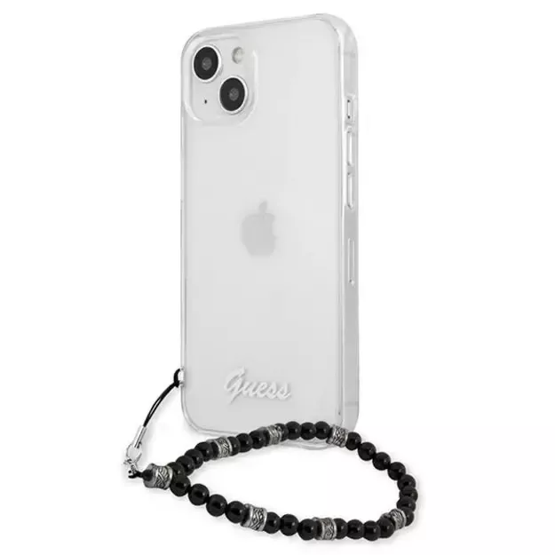Guess GUHCP13SKPSBK iPhone 13 mini 5.4&quot  Transparent hardcase Black Pearl 1