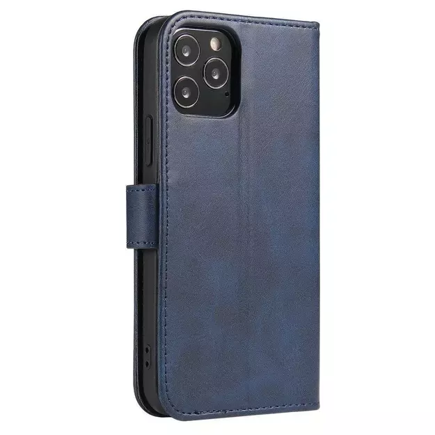Magnet Case elegant case case cover with a flap and stand function Poco M4 Pro 5G blue 2