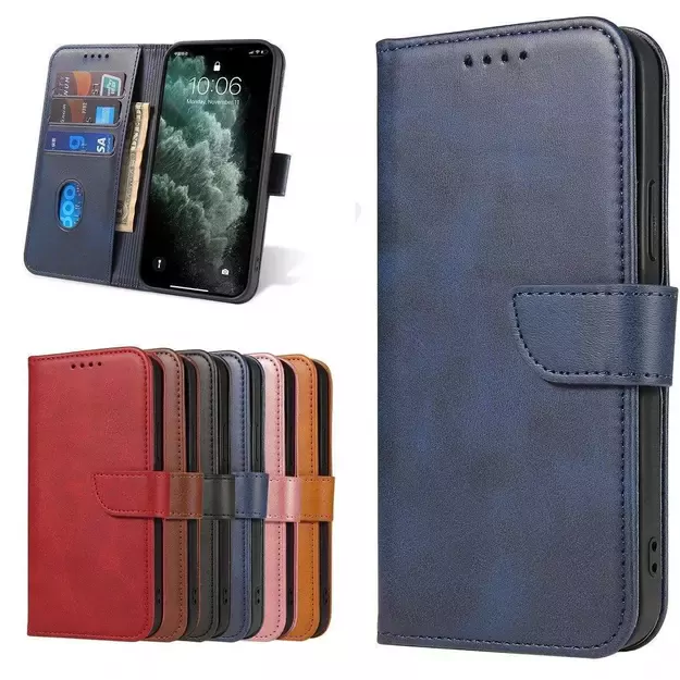 Magnet Case elegant case case cover with a flap and stand function Poco M4 Pro 5G blue 11