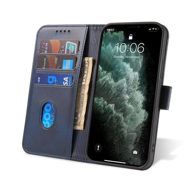Magnet Case elegant case case cover with a flap and stand function Poco M4 Pro 5G blue 13
