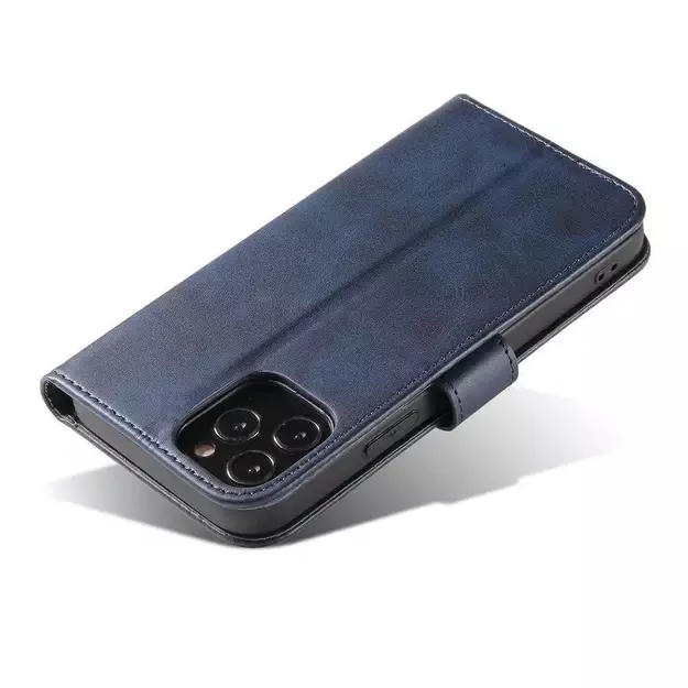 Magnet Case elegant case case cover with a flap and stand function Poco M4 Pro 5G blue 4