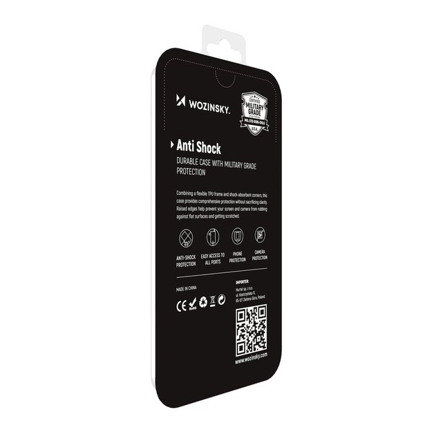 Wozinsky Anti Shock Armored Case for Xiaomi Redmi 10 transparent 14