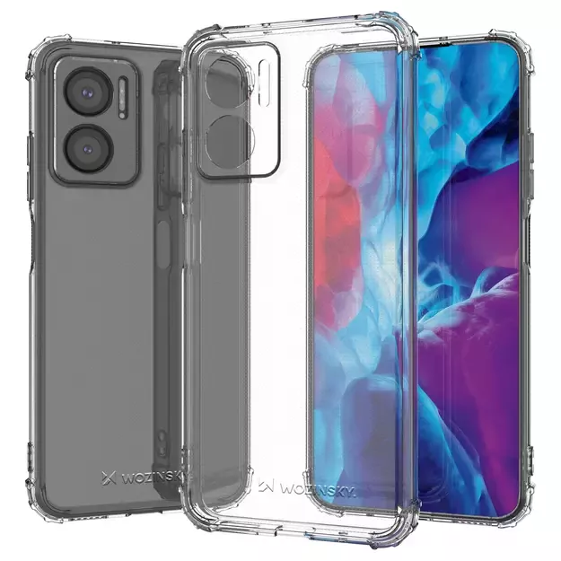 Wozinsky Anti Shock Armored Case for Xiaomi Redmi 10 transparent 1
