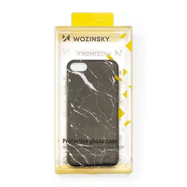 Wozinsky Marble TPU cover gel marble for Samsung Galaxy S22 Ultra black 13