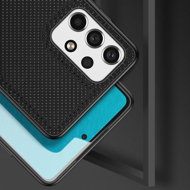 Dux Ducis Fino case cover, nylon material Samsung Galaxy A73 black 12