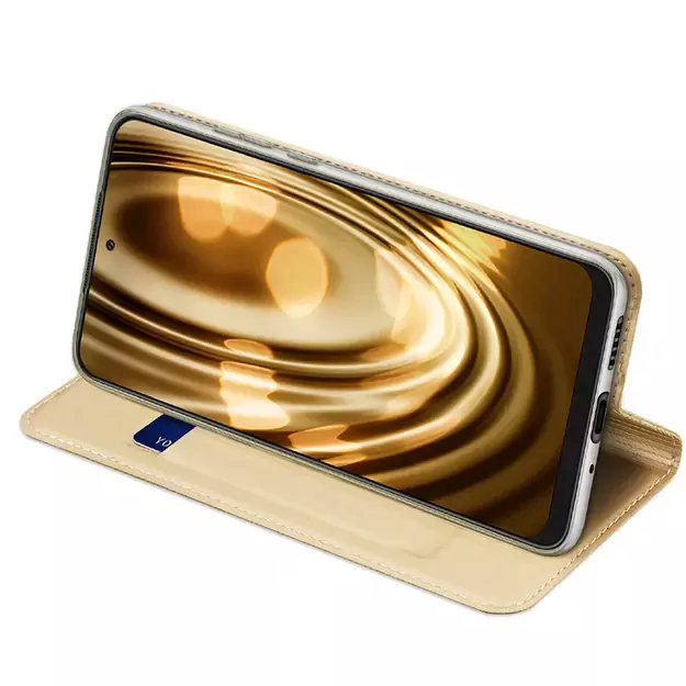 Dux Ducis Skin Pro Holster Cover Flip Cover for Samsung Galaxy A73 gold 15